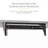 StarTech.com 3U 19” Wandmontage-Vertikalrackhalterung, Wandmontage-Patchpanelhalterung für Daten-/AV-/IT-/Computergeräte, 3U-Rack für Schrank oder Serverraum, Tragfähigkeit 150 lb (68 kg)