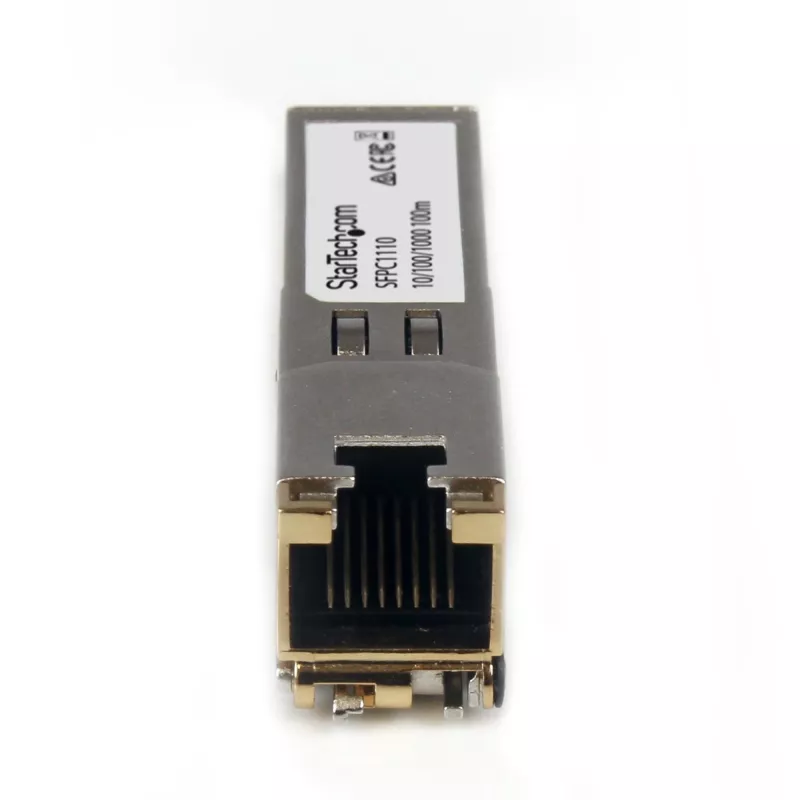 StarTech.com Cisco SFP-GE-T kompatibles SFP-Transceivermodul – 10/100/1000BASE-TX~Cisco SFP-GE-T kompatibles SFP-Modul – 1000BASE-T – SFP auf RJ45 Cat6/Cat5e – 10/100/1000 Mbit/s – RJ-45 100 m – Cisco IE3400, IE3300, IE3200
