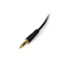 StarTech.com 3 ft schlank 3.5mm Stereo-Audiokabel - M/M, 3.5mm, Stecker, 3.5mm, Stecker, 0,91 m, Schwarz