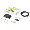 StarTech.com 2-Port industrieller, wandmontierbarer USB-auf-Seriell-Adapter-Hub mit Hutschienenclips