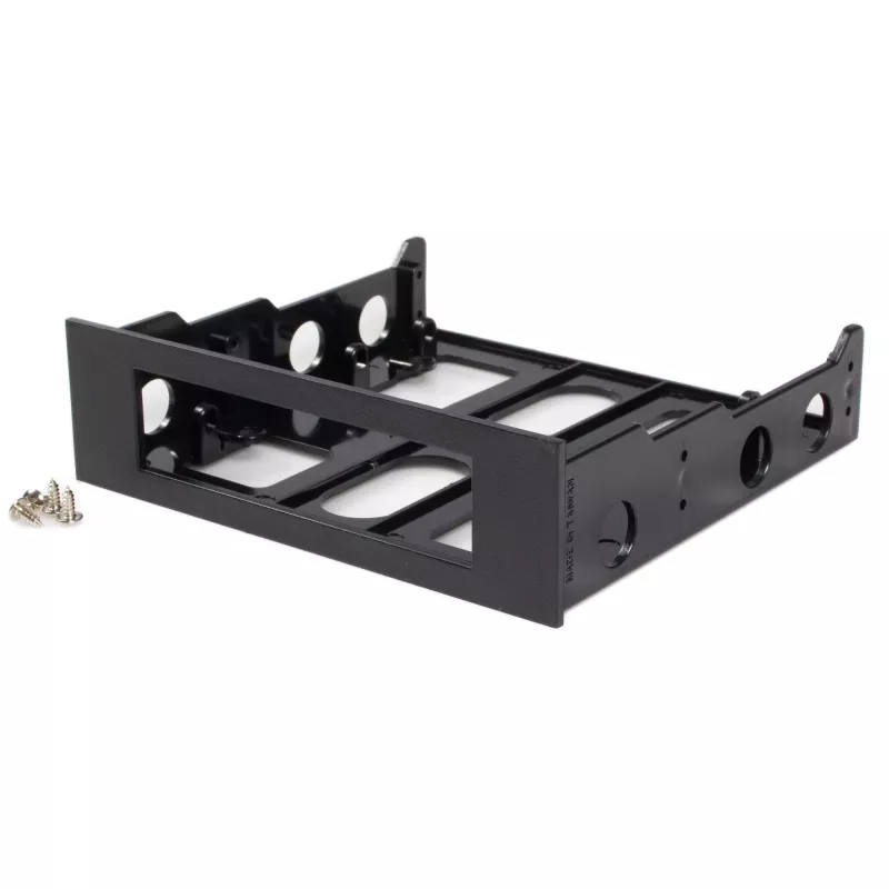 StarTech.com 3,5-Zoll-Festplatten- zu 5,25-Zoll-Frontblendenhalterung-Adapter~3,5-Zoll auf 5,25-Zoll Frontblenden-Montagehalterung