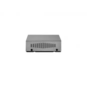 LevelOne PoE-Injektor, 56 W, Fast Ethernet, 10/100 Mbit/s, 10/100, IEEE 802.3x, Grau, 100 m