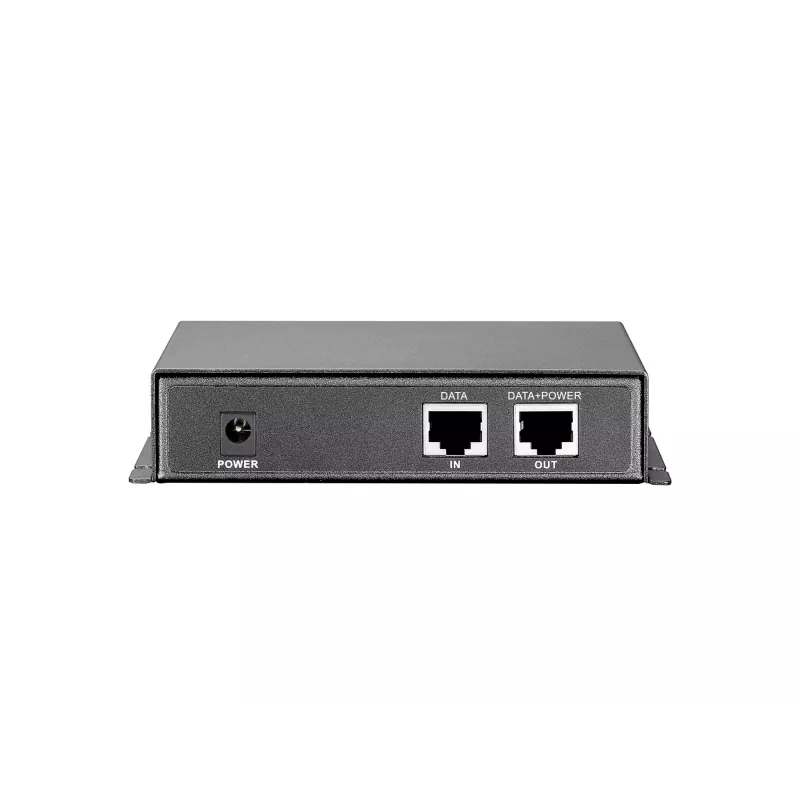 LevelOne PoE-Injektor, 56 W, Fast Ethernet, 10/100 Mbit/s, 10/100, IEEE 802.3x, Grau, 100 m
