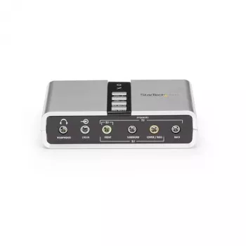 StarTech.com 7.1 USB Audio Adapter Externe Soundkarte mit SPDIF Digital Audio