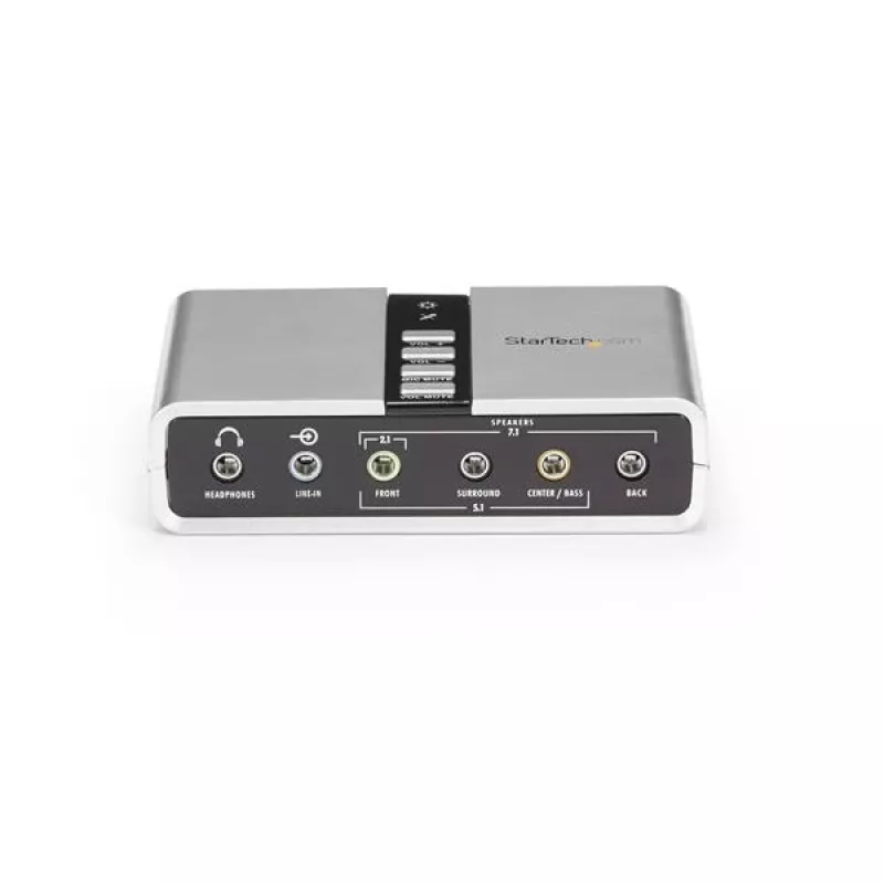 StarTech.com 7.1 USB Audio Adapter Externe Soundkarte mit SPDIF Digital Audio