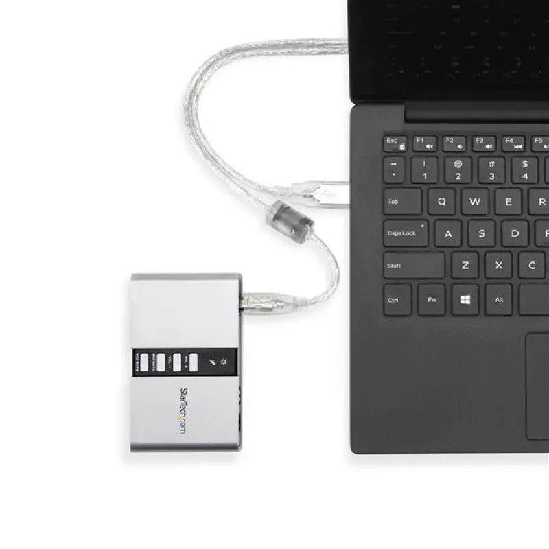 StarTech.com 7.1 USB Audio Adapter Externe Soundkarte mit SPDIF Digital Audio
