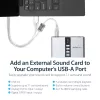 StarTech.com 7.1 USB Audio Adapter Externe Soundkarte mit SPDIF Digital Audio
