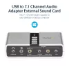 StarTech.com 7.1 USB Audio Adapter Externe Soundkarte mit SPDIF Digital Audio