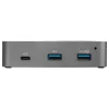 StarTech.com ~3-Port USB-C 3.2 Gen 2 Hub mit Ethernet-Adapter – 10 Gbit/s USB Typ C auf 2x USB-A & 1x USB-C-Ports – USB-Hub mit BC 1.2 Schnellladefunktion für Handys – Superspeed 10 Gbit/s USB-C-Hub