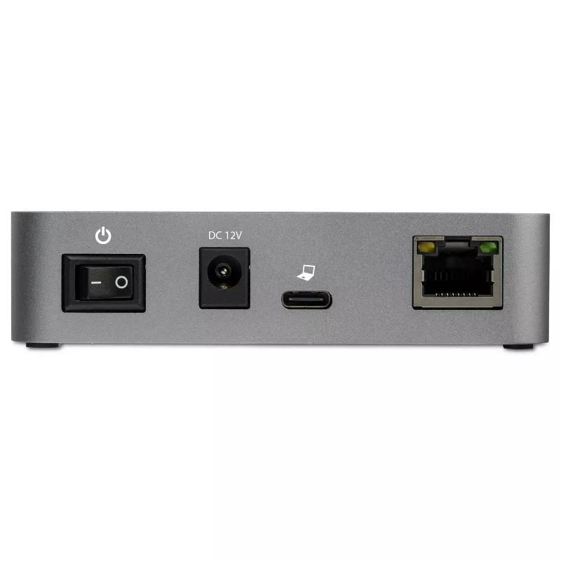 StarTech.com ~3-Port USB-C 3.2 Gen 2 Hub mit Ethernet-Adapter – 10 Gbit/s USB Typ C auf 2x USB-A & 1x USB-C-Ports – USB-Hub mit BC 1.2 Schnellladefunktion für Handys – Superspeed 10 Gbit/s USB-C-Hub