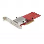 StarTech.com Dual M.2 PCIe SSD Adapterkarte – x8 / x16 Dual NVMe oder AHCI M.2 SSD auf PCI Express 3.0 – M.2 NGFF PCIe (M-Key) kompatibel – unterstützt 2242, 2260, 2280 – JBOD – Mac & PC