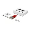 StarTech.com Dual M.2 PCIe SSD Adapterkarte – x8 / x16 Dual NVMe oder AHCI M.2 SSD auf PCI Express 3.0 – M.2 NGFF PCIe (M-Key) kompatibel – unterstützt 2242, 2260, 2280 – JBOD – Mac & PC