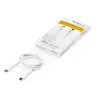 StarTech.com 1m langlebiges weißes USB-C-auf-Lightning-Kabel – robustes Aramidfaser-USB-Typ-C-auf-Lightning-Lade-/Sync-Netzkabel – Apple MFi-zertifiziert iPad/iPhone 12