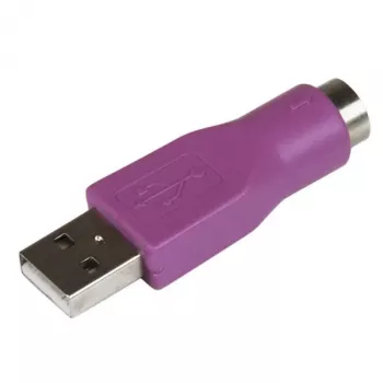 StarTech.com Ersatz PS/2-Tastatur-zu-USB-Adapter – K/M, USB A, PS/2, Violett