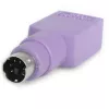 StarTech.com Ersatz-USB-Tastatur-auf-PS/2-Adapter – F/M, PS/2, USB A, Violett