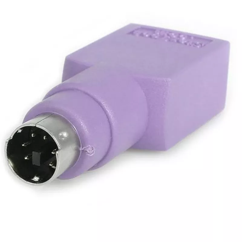 StarTech.com Ersatz-USB-Tastatur-auf-PS/2-Adapter – F/M, PS/2, USB A, Violett