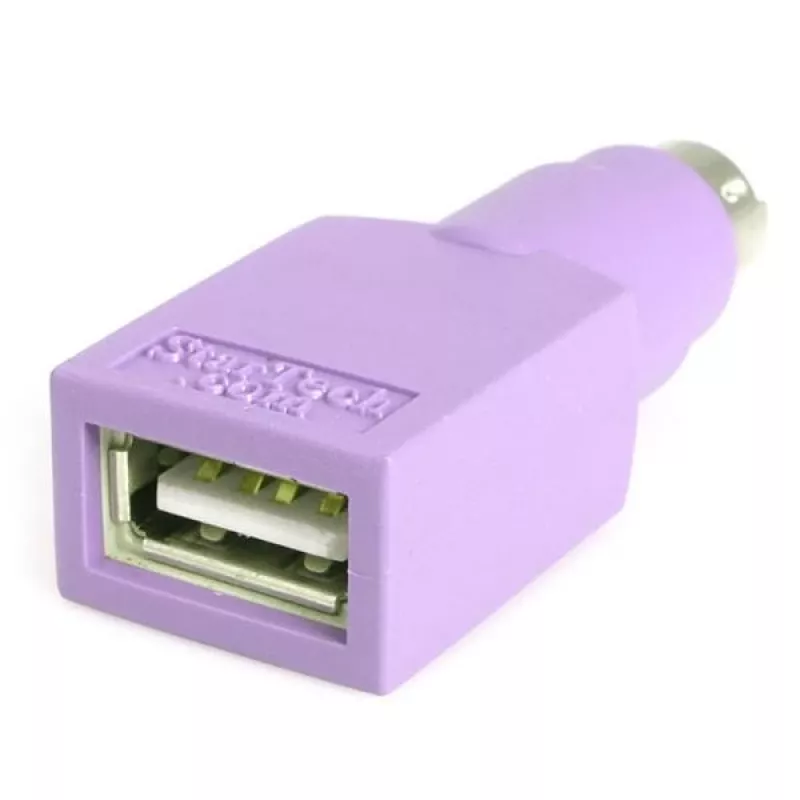 StarTech.com Ersatz-USB-Tastatur-auf-PS/2-Adapter – F/M, PS/2, USB A, Violett