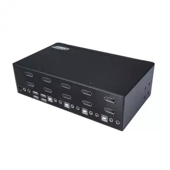 StarTech.com 4-Port Dual DisplayPort KVM Switch - 4K 60Hz