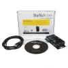 StarTech.com 1 Port Industrial USB-auf-RS422/RS485-Seriell-Adapter aus Metall mit Isolierung
