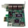 StarTech.com 4 Port PCI Express Low Profile High Speed USB-Karte