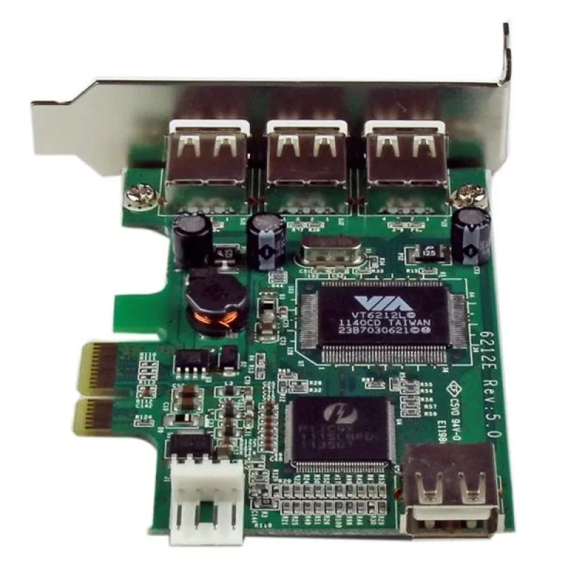 StarTech.com 4 Port PCI Express Low Profile High Speed USB-Karte