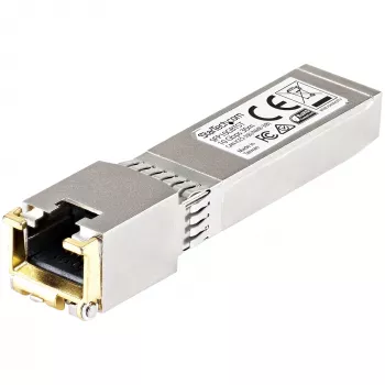 StarTech.com Cisco SFP-10GB-TC Kompatibles SFP+ Modul – 10GBASE-T – SFP auf RJ45 Cat6/Cat5e – 10GE Gigabit Ethernet SFP+ – RJ-45 30m – Cisco Firepower, ASR1000, ASR9000