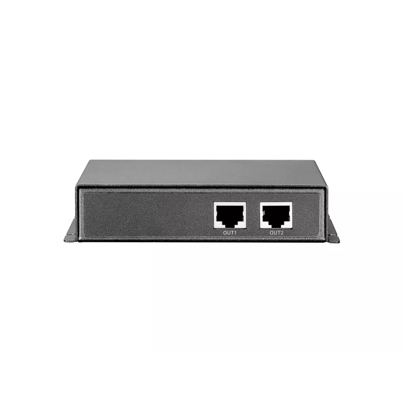 Netzwerk-Repeater LevelOne PoE-Repeater kaskadierbar 2 PoE-Ausgänge