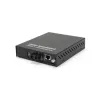 LevelOne RJ45 zu SC Managed Fast Ethernet Medienkonverter, Singlemode-Faser, 20 km