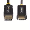 StarTech.com 3 m DisplayPort auf HDMI Adapterkabel, 4K 60 Hz mit HDR, DP auf HDMI 2.0b, Aktiver Videokonverter, DisplayPort Desktop auf HDMI Monitor