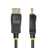 StarTech.com 1m DisplayPort-auf-HDMI-Adapterkabel, 4K 60Hz mit HDR, DP auf HDMI 2.0b, Aktiver Videokonverter, DisplayPort Desktop zu HDMI Monitor