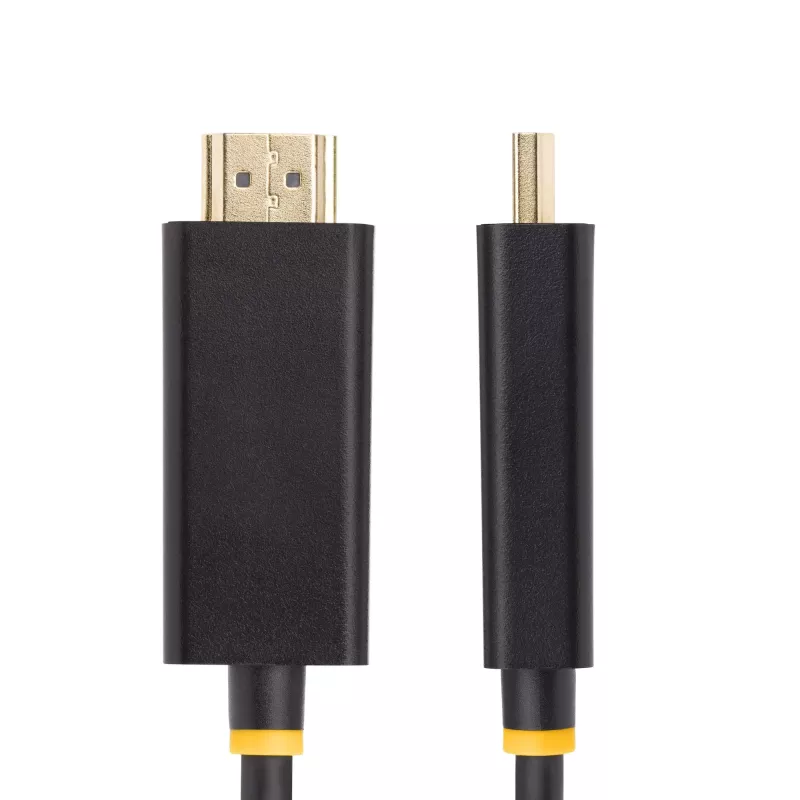 StarTech.com 1m DisplayPort-auf-HDMI-Adapterkabel, 4K 60Hz mit HDR, DP auf HDMI 2.0b, Aktiver Videokonverter, DisplayPort Desktop zu HDMI Monitor