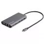 StarTech.com USB-C-Multiport-Adapter – USB-C Mini Travel Dock mit 4K HDMI oder 1080p VGA – 3x USB 3.0 Hub, SD, GbE, Audio, 100W PD Pass-Through – Tragbare Dockingstation für Laptop/Tablet
