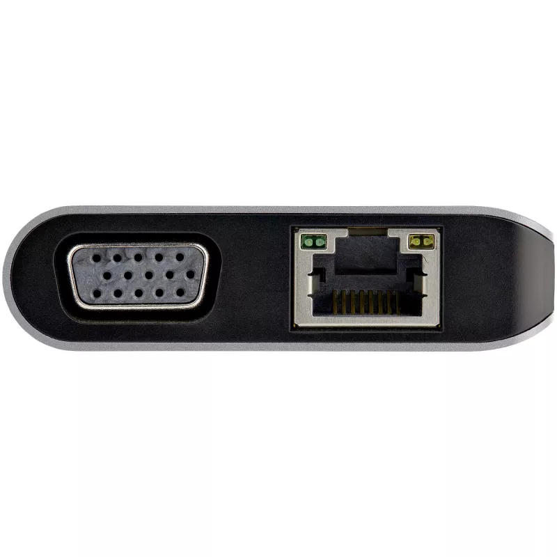 StarTech.com USB-C-Multiport-Adapter – USB-C Mini Travel Dock mit 4K HDMI oder 1080p VGA – 3x USB 3.0 Hub, SD, GbE, Audio, 100W PD Pass-Through – Tragbare Dockingstation für Laptop/Tablet