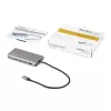 StarTech.com USB-C-Multiport-Adapter – USB-C Mini Travel Dock mit 4K HDMI oder 1080p VGA – 3x USB 3.0 Hub, SD, GbE, Audio, 100W PD Pass-Through – Tragbare Dockingstation für Laptop/Tablet