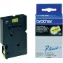 Beschriftungsband Brother TC601 12mm Schwarz auf Gelb