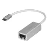 StarTech.com USB-C-zu-Gigabit-Netzwerkadapter – Silber, Kabelgebunden, USB, Ethernet, 5000 Mbit/s, Silber