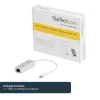 StarTech.com USB-C-zu-Gigabit-Netzwerkadapter – Silber, Kabelgebunden, USB, Ethernet, 5000 Mbit/s, Silber
