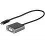 StarTech.com USB-C auf VGA Adapter – 1080p USB Typ-C auf VGA Adapter Dongle – USB-C (DP Alt Mode) auf VGA Monitor/Display Videokonverter – Thunderbolt 3 kompatibel – 30 cm langes angebautes Kabel – Verbesserte Version von CDP2VGA