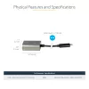 StarTech.com USB-C auf VGA Adapter – 1080p USB Typ-C auf VGA Adapter Dongle – USB-C (DP Alt Mode) auf VGA Monitor/Display Videokonverter – Thunderbolt 3 kompatibel – 30 cm langes angebautes Kabel – Verbesserte Version von CDP2VGA