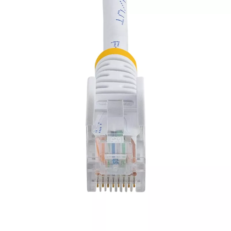 StarTech.com Cat5e-Patchkabel mit snagless RJ45-Steckern - 3 m, Weiß