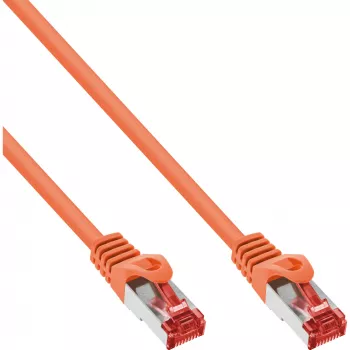 InLine Patchkabel S/FTP PiMF Cat.6 250MHz PVC Kupfer orange 3m