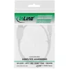 InLine USB 2.0 Mini-Kabel, Typ-A Stecker / Mini-B Stecker (5-polig), weiß, 0,5 m