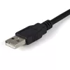 StarTech.com 1,8 m 2-Port FTDI USB zu Seriell RS232 Adapterkabel mit COM Retention, USB zu RS232 Adapter - TAA