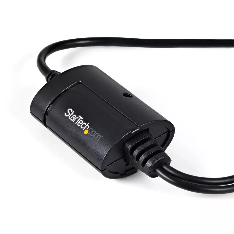 StarTech.com 1,8 m 2-Port FTDI USB zu Seriell RS232 Adapterkabel mit COM Retention, USB zu RS232 Adapter - TAA