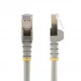 StarTech.com 5m CAT6a Ethernet Kabel - 10 Gigabit Shielded Snagless RJ45 100W PoE Patch Cord - 10GbE STP Netzwerkkabel w/Strain Relief - Grau Individually Tested/Wiring is UL Certified/TIA
