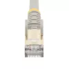 StarTech.com 5m CAT6a Ethernet Kabel - 10 Gigabit Shielded Snagless RJ45 100W PoE Patch Cord - 10GbE STP Netzwerkkabel w/Strain Relief - Grau Individually Tested/Wiring is UL Certified/TIA