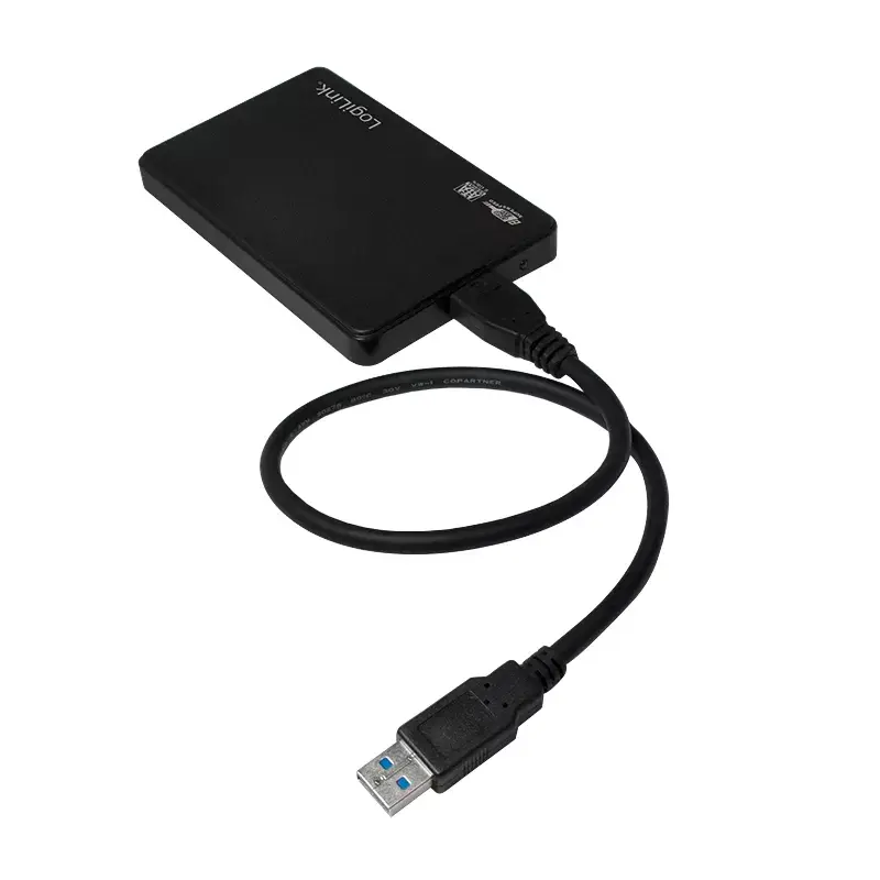 Festplattengehäuse LogiLink UA0256 Schwarz 2,5 Zoll