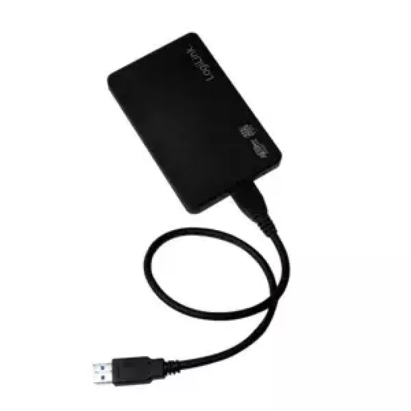 Festplattengehäuse LogiLink UA0256 Schwarz 2,5 Zoll