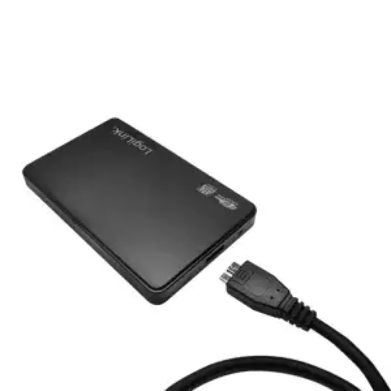 Festplattengehäuse LogiLink UA0256 Schwarz 2,5 Zoll