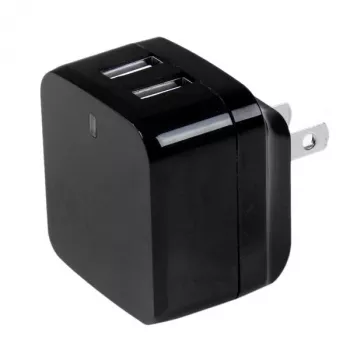 StarTech.com Dual-Port USB-Wandladegerät – internationale Reisen – 17W/3,4A – schwarz